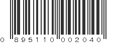 UPC 895110002040