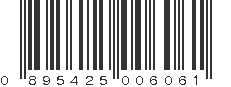 UPC 895425006061