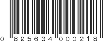 UPC 895634000218