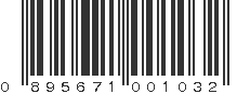 UPC 895671001032