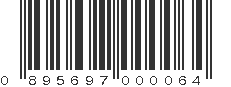 UPC 895697000064