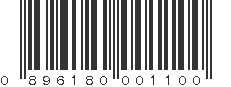 UPC 896180001100