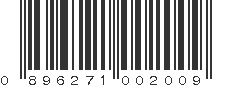 UPC 896271002009