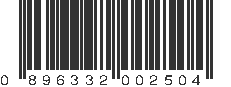 UPC 896332002504