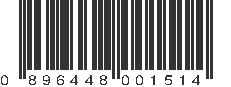 UPC 896448001514