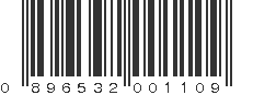 UPC 896532001109