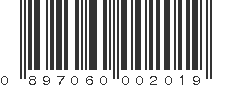 UPC 897060002019