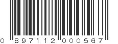 UPC 897112000567