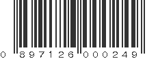 UPC 897126000249