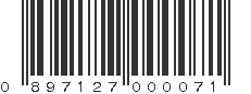 UPC 897127000071