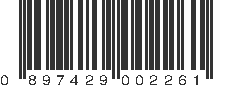 UPC 897429002261