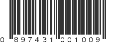 UPC 897431001009