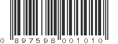 UPC 897598001010