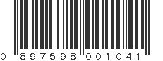 UPC 897598001041