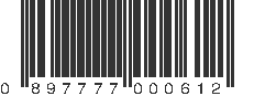 UPC 897777000612