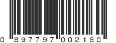 UPC 897797002160