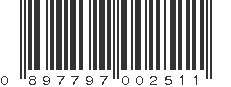 UPC 897797002511