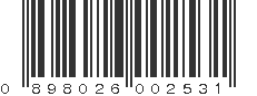 UPC 898026002531