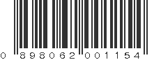 UPC 898062001154