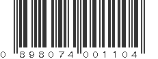 UPC 898074001104