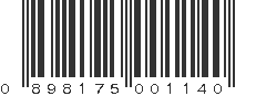 UPC 898175001140