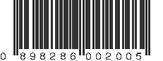 UPC 898286002005