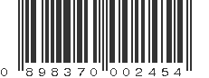 UPC 898370002454