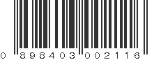 UPC 898403002116