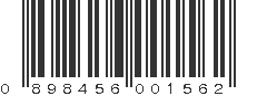 UPC 898456001562