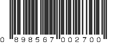 UPC 898567002700