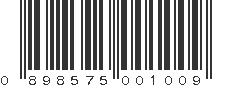 UPC 898575001009