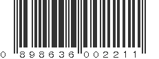 UPC 898636002211