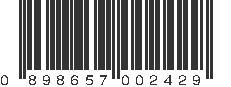 UPC 898657002429