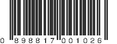 UPC 898817001026