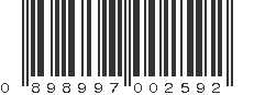 UPC 898997002592