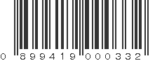 UPC 899419000332