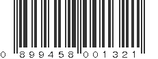 UPC 899458001321