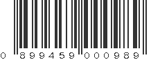 UPC 899459000989