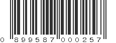 UPC 899587000257