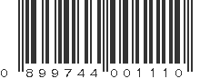 UPC 899744001110