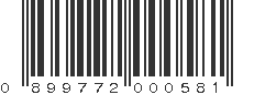 UPC 899772000581