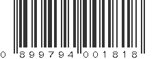 UPC 899794001818