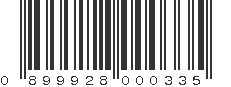 UPC 899928000335