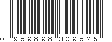 UPC 989898309825