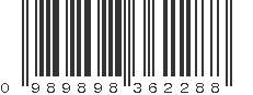 UPC 989898362288