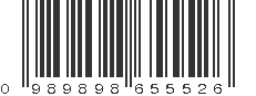 UPC 989898655526