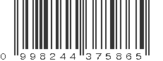 UPC 998244375865