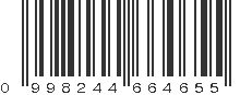 UPC 998244664655