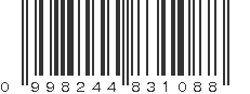 UPC 998244831088