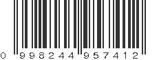 UPC 998244957412